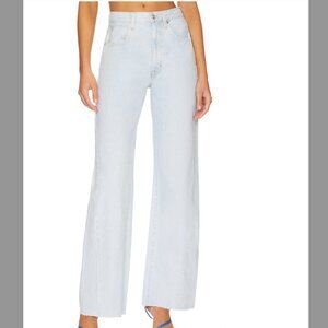 SLVRLAKE Grace Twisted Seam Wide Leg Hard Luck Size 26